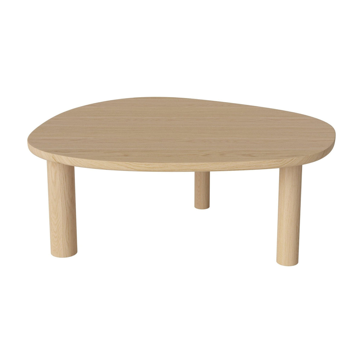 Bolia Latch salontafel 98x80 cm Wit gepigmenteerd geolied eiken 39 cm, 03-110-60_00014