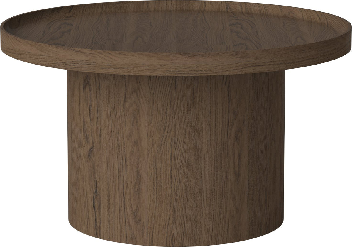 Bolia Plateau salontafel Ø74 cm donker gelakt eiken, 03-123-01_00001