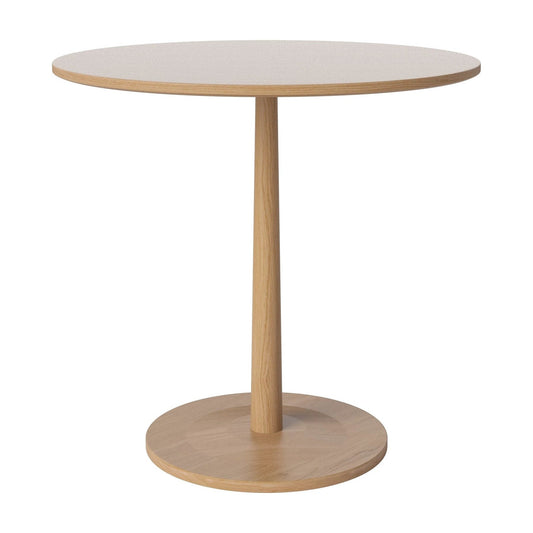Bolia Turned eettafel Ø75 cm gelakt eiken, 03-128-01_00015