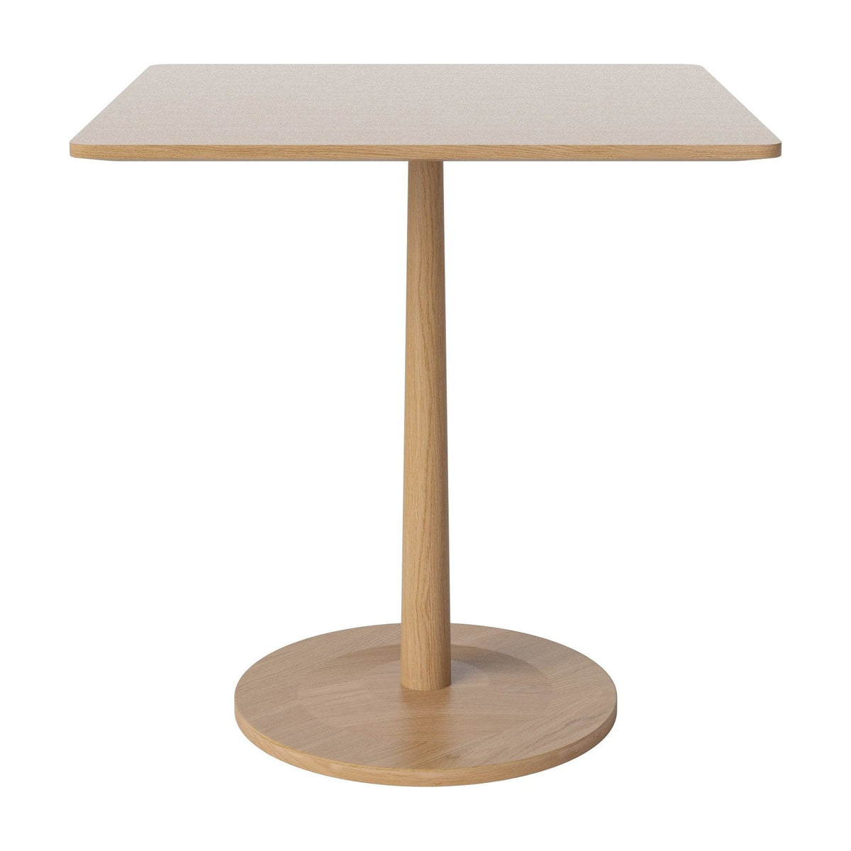 Bolia Turned eettafel 70x70 cm gelakt eiken, 03-128-05_00001