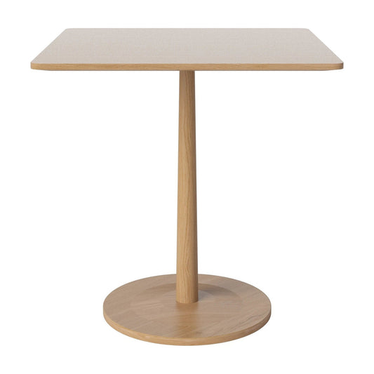 Bolia Turned eettafel 70x70 cm gelakt eiken, 03-128-05_00001