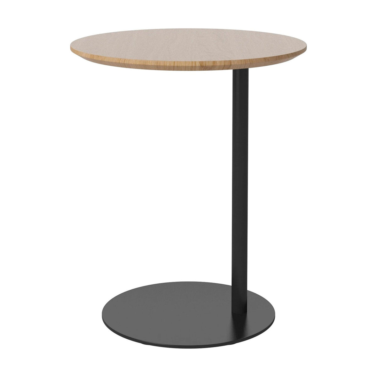 Bolia Pillar bijzettafel geolied eiken, zwartgelakt staal, 03-133-01_00004
