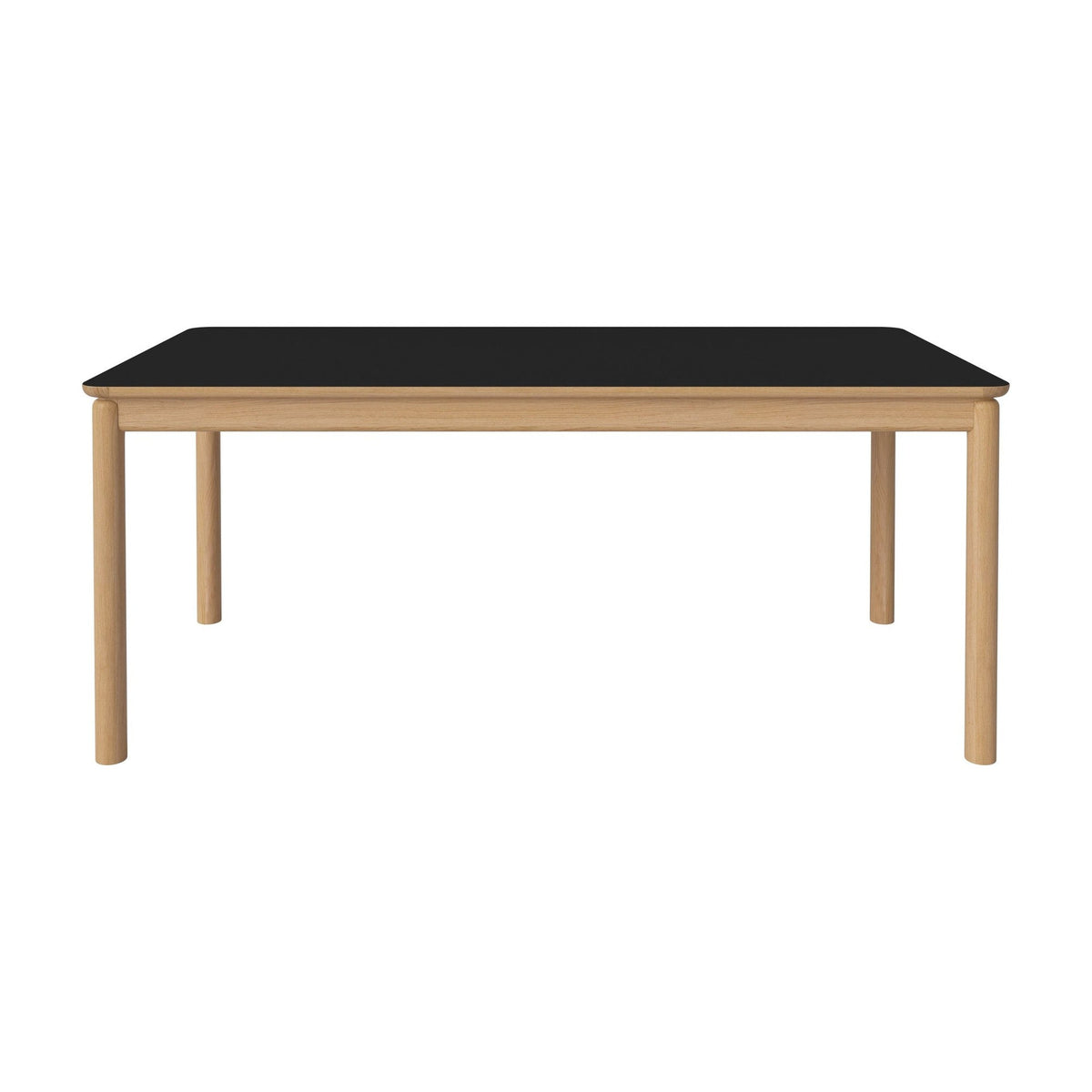 Bolia Ronya eettafel 180x90 cm zwart fenix-laminaat, geolied eiken, 03-135-01_00015