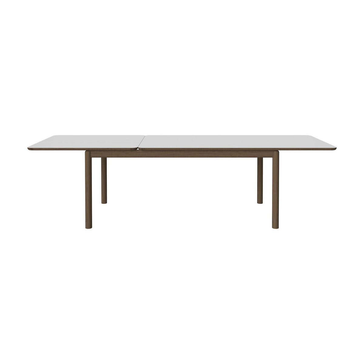 Bolia Ronya uitschuifbare eettafel 180x90 cm wit fenix-laminaat, donker geolied eiken, 03-135-05_00013