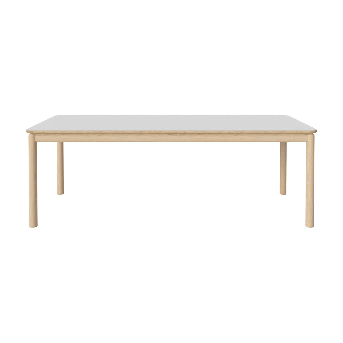 Bolia Ronya eettafel 220x90 cm wit fenix-laminaat, wit gepigmenteerd geolied eiken, 03-135-10_00006