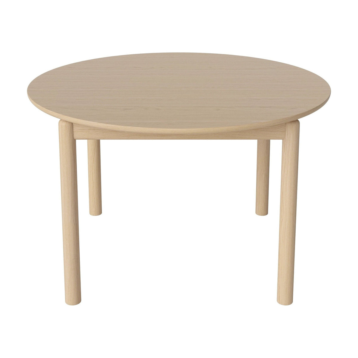 Bolia Ronya ronde eettafel Ø122 cm wit gepigmenteerd geolied eiken, wit gepigmenteerd geolied eiken, 03-135-20_00007