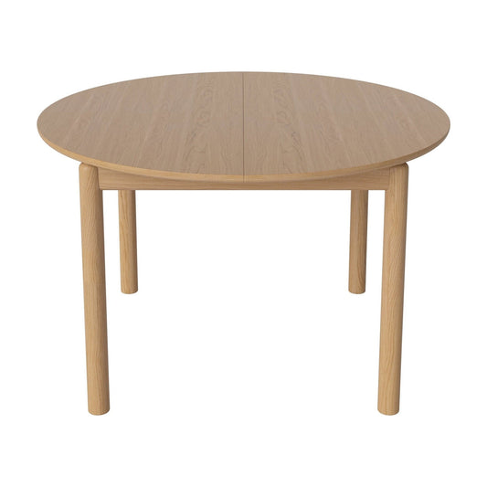 Bolia Ronya ronde uitschuifbare eettafel Ø122 cm geolied eiken, geolied eiken, 03-135-21_00004