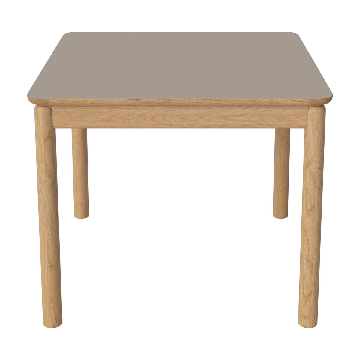 Bolia Ronya vierkante eettafel 90x90 cm grijsbruin fenix-laminaat, geolied eiken, 03-135-22_00017