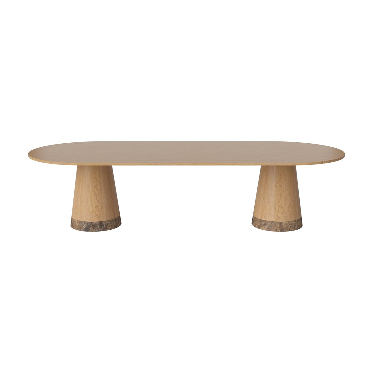 Bolia Piro grote eettafel 305x125 cm geolied eiken, geolied eiken, bruin marmer, 03-138-10_00010