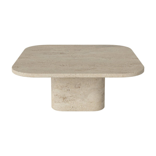 Bolia Eida salontafel vierkant 70x70 cm zandkleurig travertijn, 28 cm, 03-139-06_00001