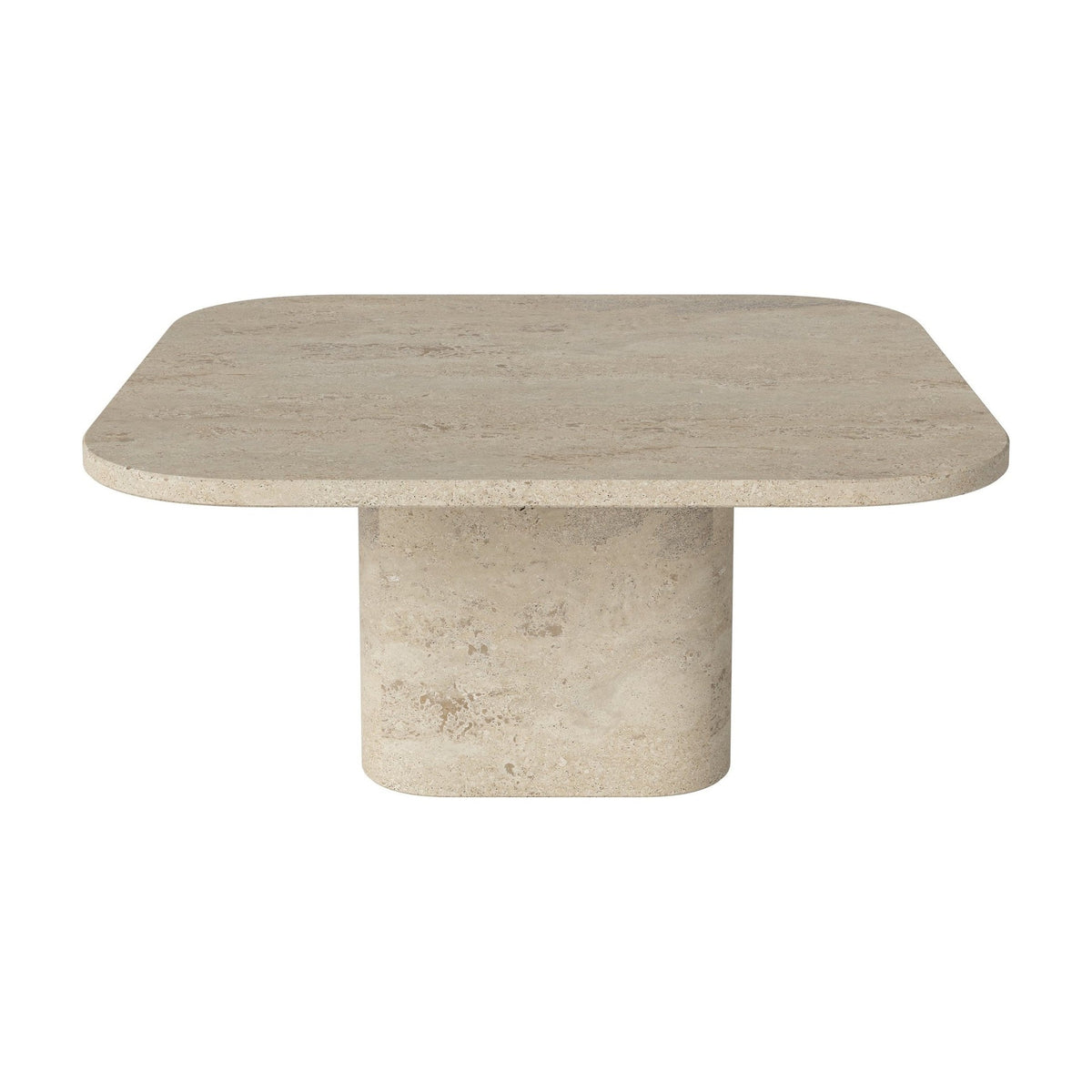 Bolia Eida salontafel vierkant 70x70 cm zandkleurig travertijn, 32 cm, 03-139-06_00011