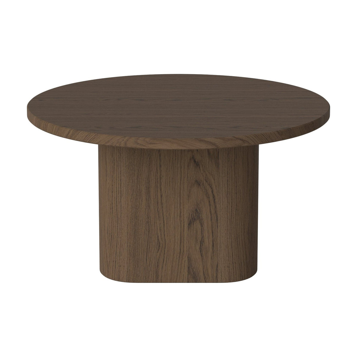 Bolia Eida houten salontafel rond Ø60 cm donker geolied eiken, 32 cm, 03-139-15_00012