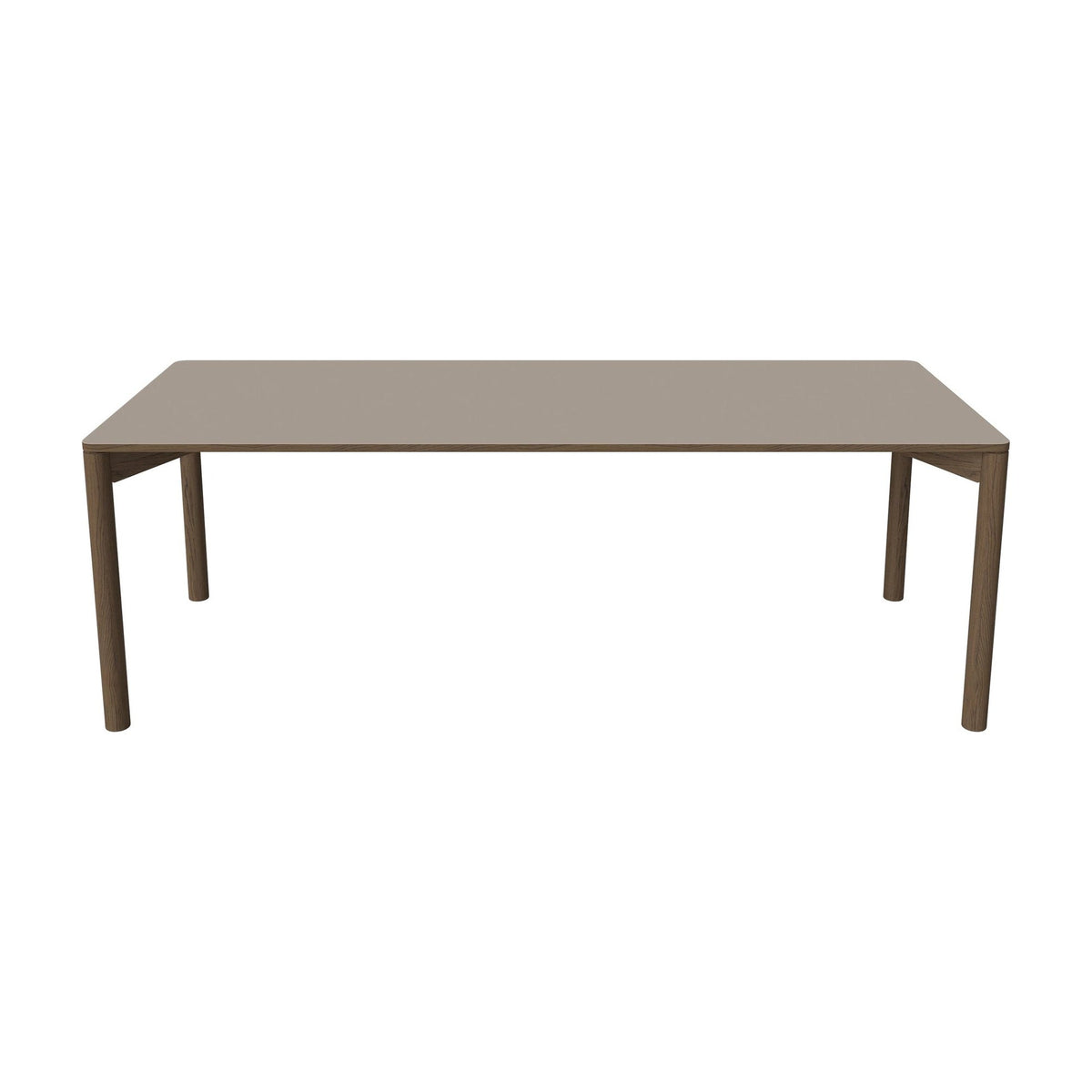 Bolia Pana uitschuifbare eettafel 220x90 cm grijsbruin fenix-laminaat, donker geolied eiken, 03-140-25_00016