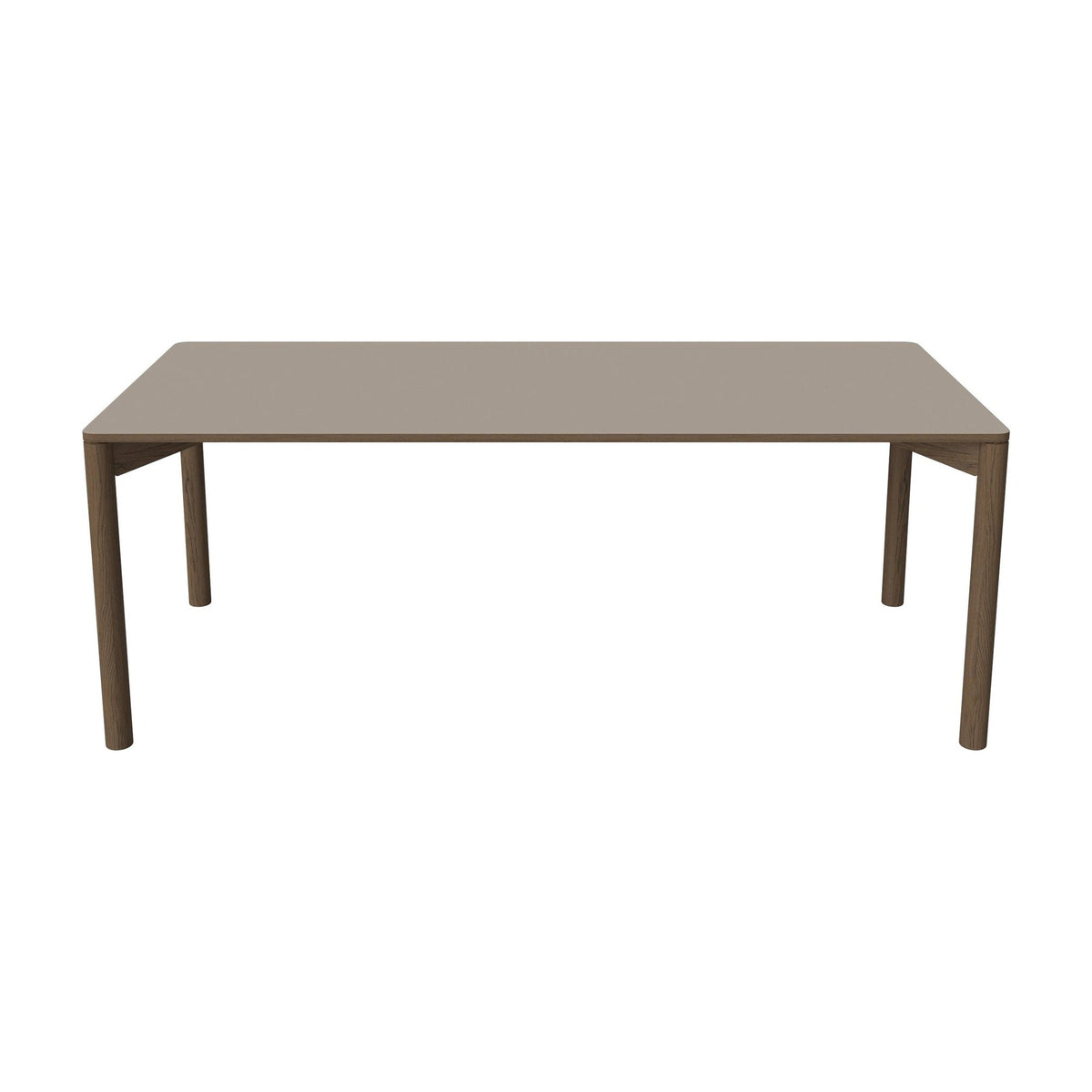 Bolia Pana uitschuifbare eettafel 200x90 cm grijsbruin fenix-laminaat, donker geolied eiken, 03-140-25_00021