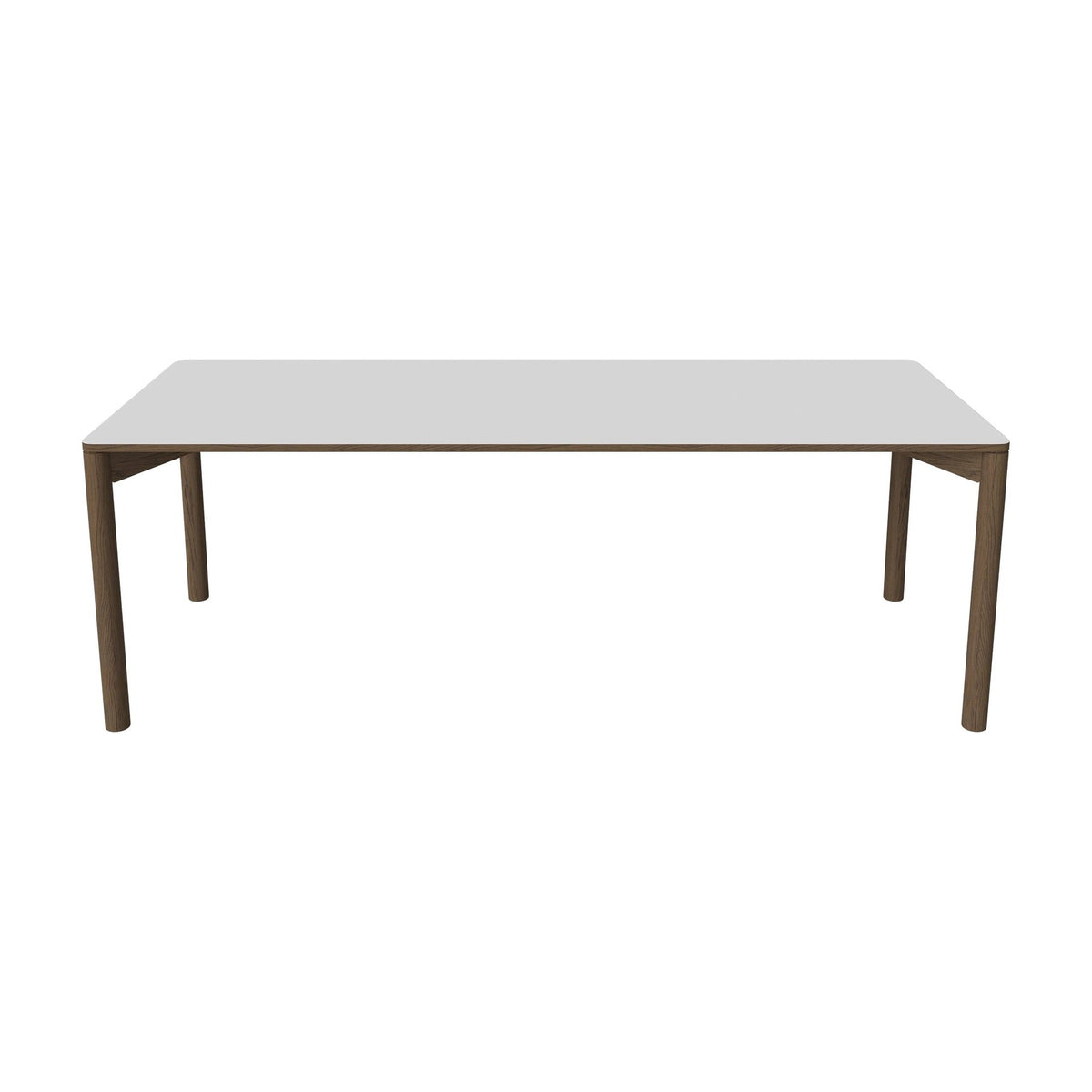 Bolia Pana uitschuifbare eettafel 220x90 cm wit fenix-laminaat, donker geolied eiken, 03-140-25_00023