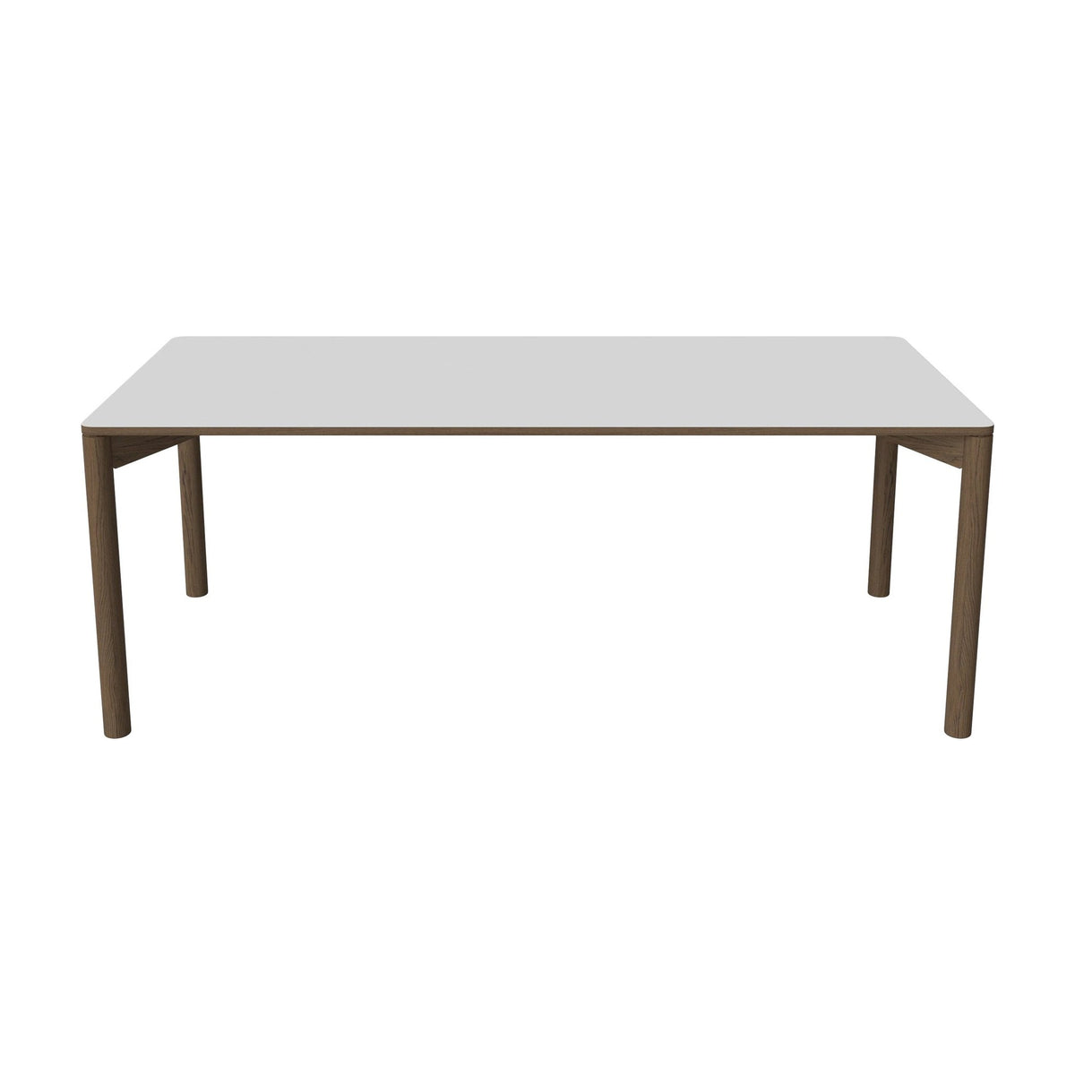 Bolia Pana uitschuifbare eettafel 200x90 cm wit fenix-laminaat, donker geolied eiken, 03-140-25_00028