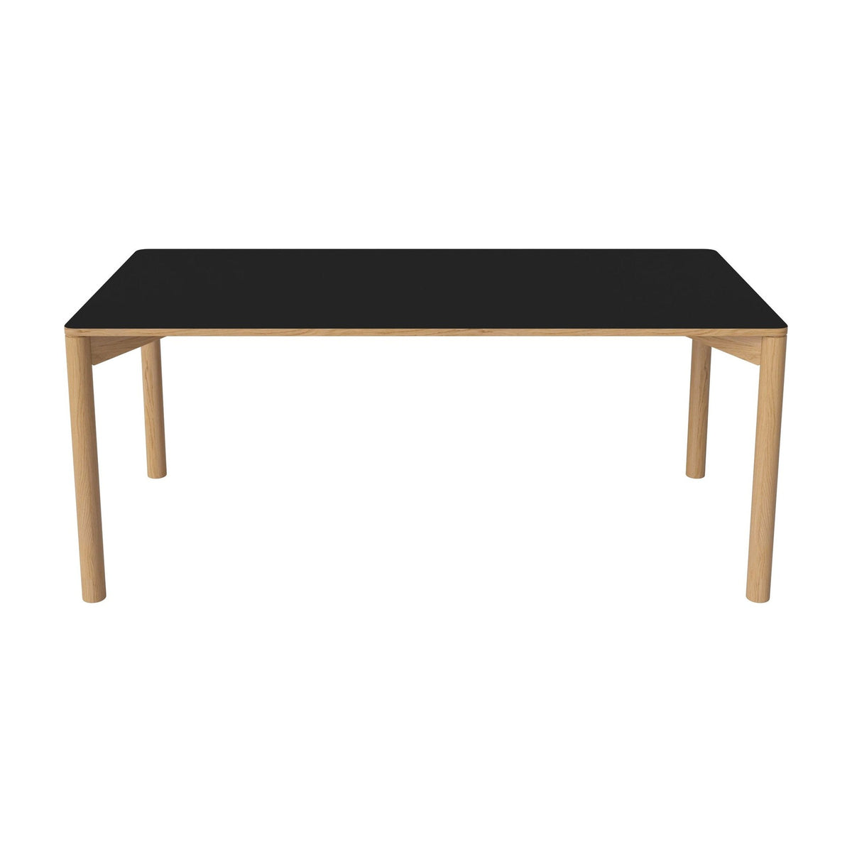Bolia Pana uitschuifbare eettafel 180x90 cm zwart fenix-laminaat, geolied eiken, 03-140-25_00072