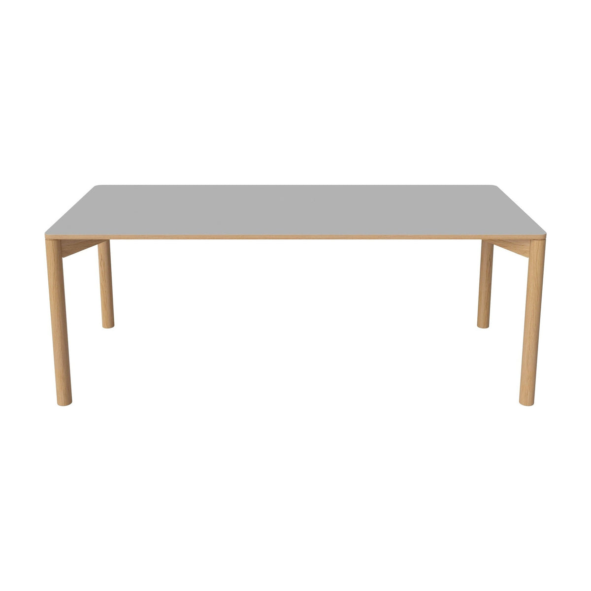 Bolia Pana uitschuifbare eettafel 200x90 cm lichtgrijs fenix-laminaat, geolied eiken, 03-140-25_00078