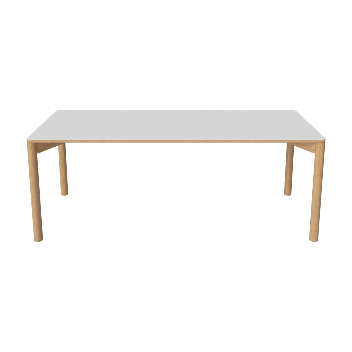 Bolia Pana uitschuifbare eettafel 200x90 cm wit fenix-laminaat, geolied eiken, 03-140-25_00081