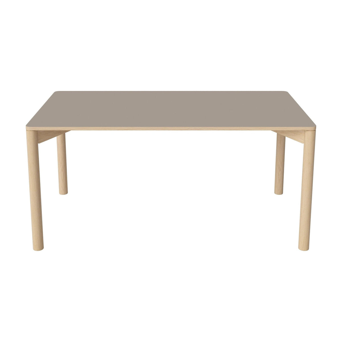 Bolia Pana eettafel 160x90 cm grijsbruin fenix-laminaat, wit gepigmenteerd geolied eiken, 03-140-26_00020