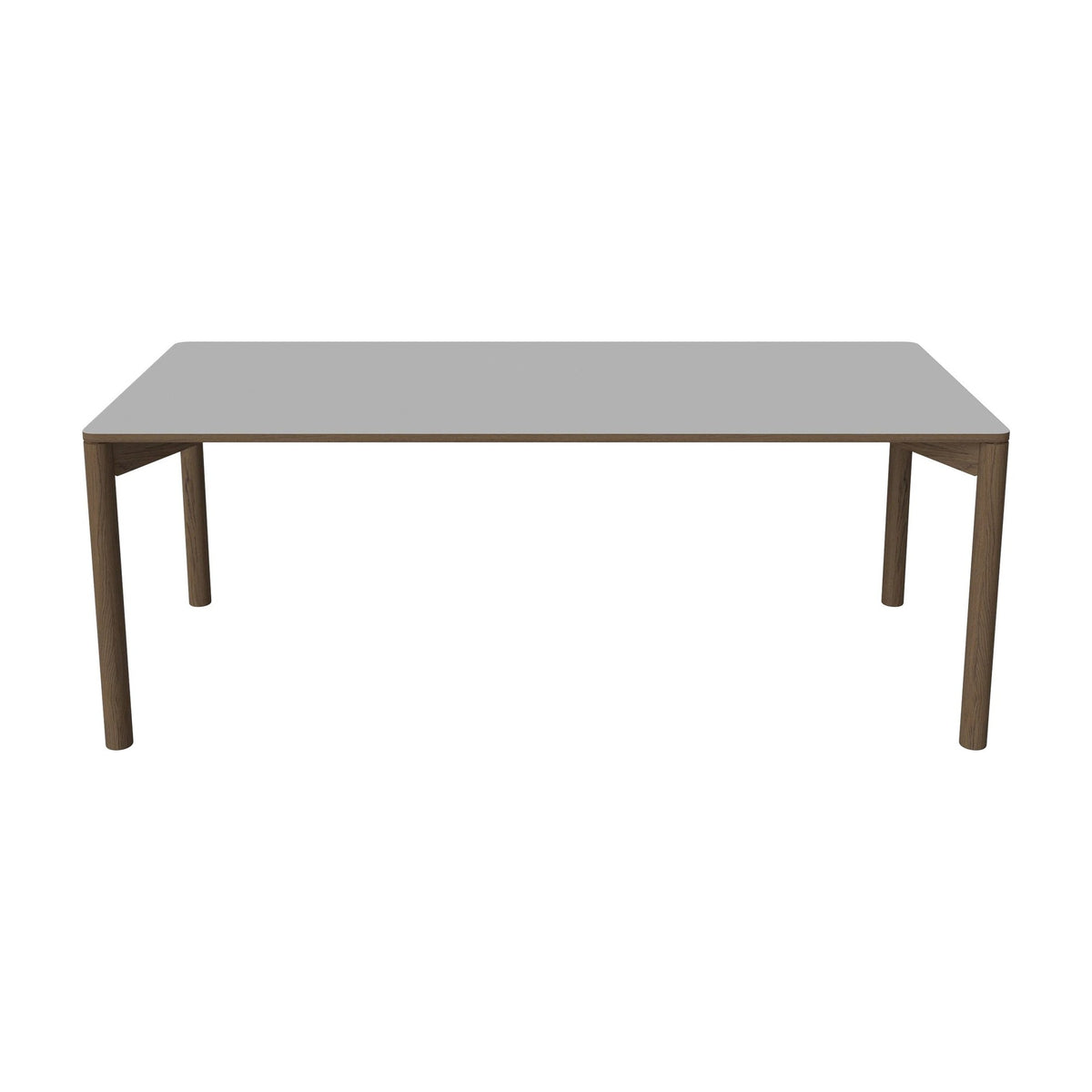 Bolia Pana eettafel 200x90 cm lichtgrijs fenix-laminaat, donker geolied eiken, 03-140-26_00028