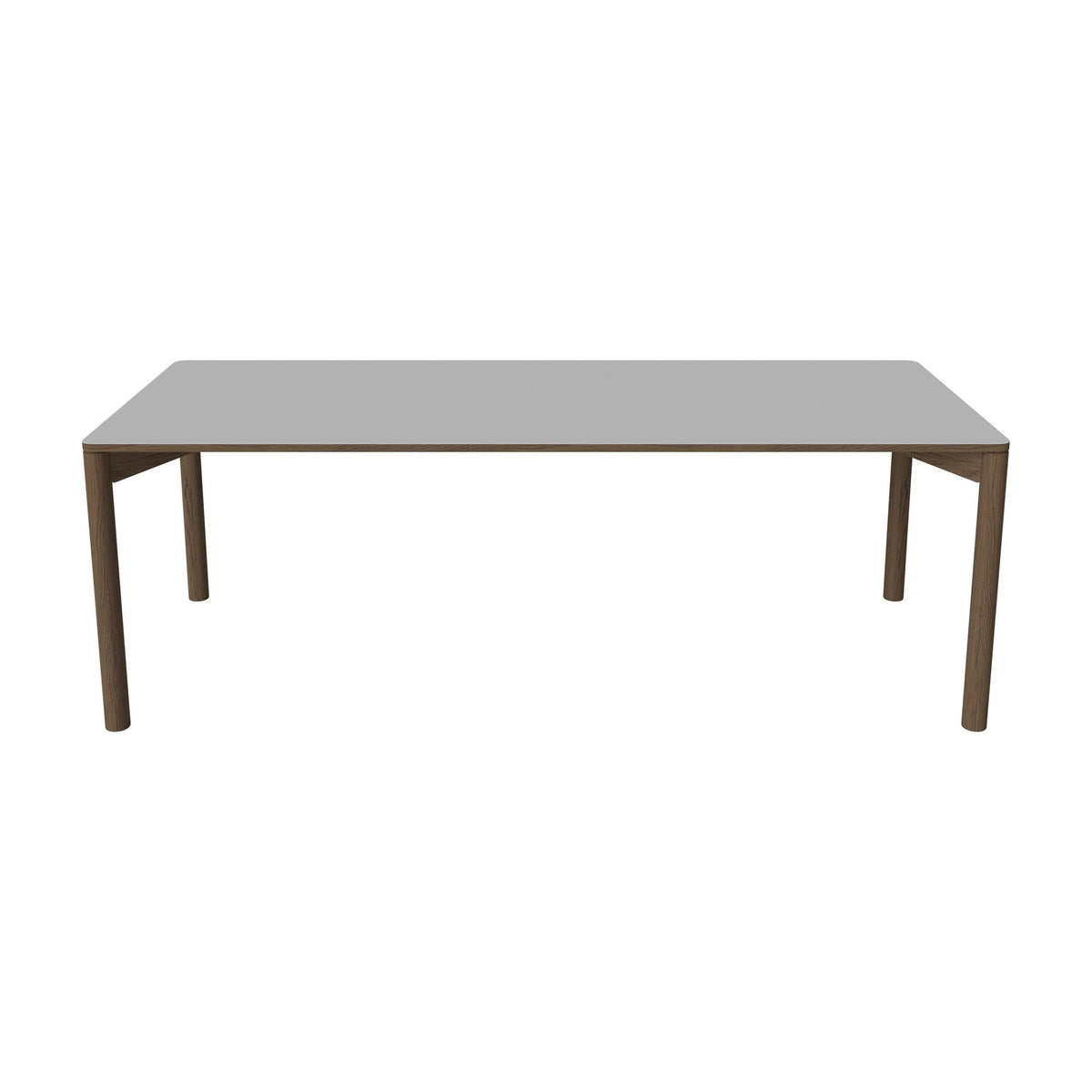Bolia Pana eettafel 220x90 cm lichtgrijs fenix-laminaat, donker geolied eiken, 03-140-26_00033