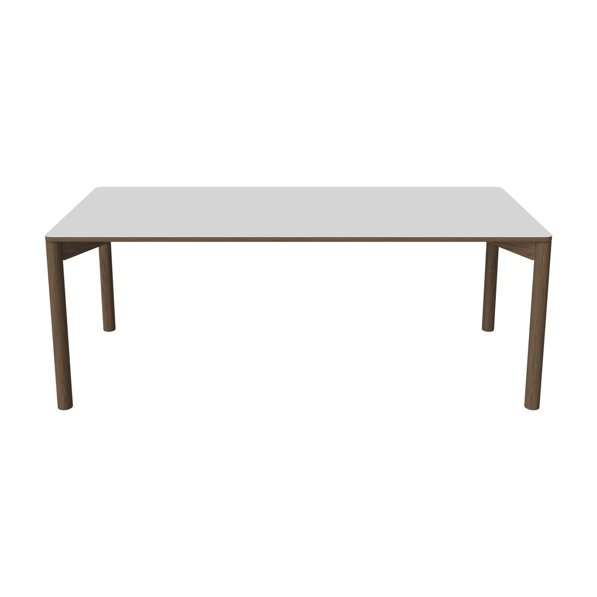 Bolia Pana eettafel 200x90 cm wit fenix-laminaat, donker geolied eiken, 03-140-26_00036