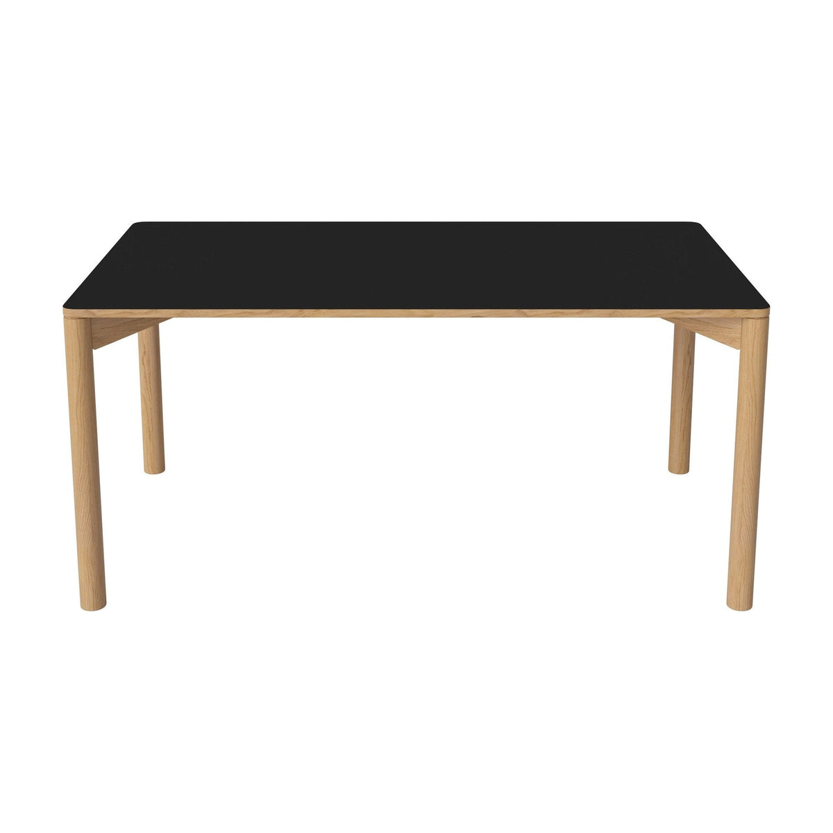 Bolia Pana eettafel 160x90 cm zwart fenix-laminaat, geolied eiken, 03-140-26_00039