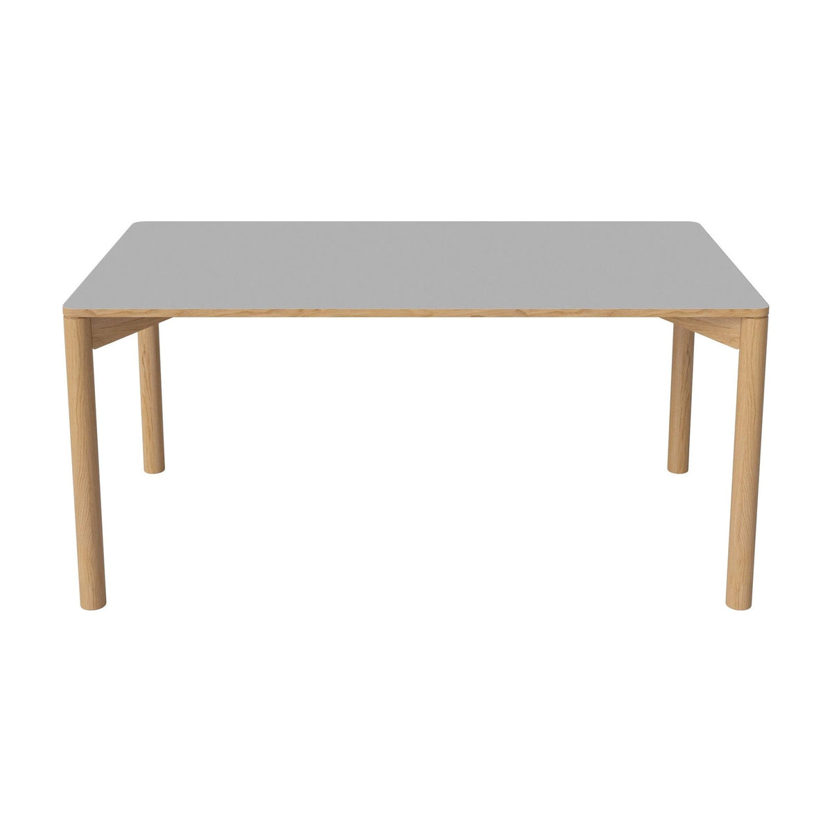 Bolia Pana eettafel 160x90 cm lichtgrijs fenix-laminaat, geolied eiken, 03-140-26_00040
