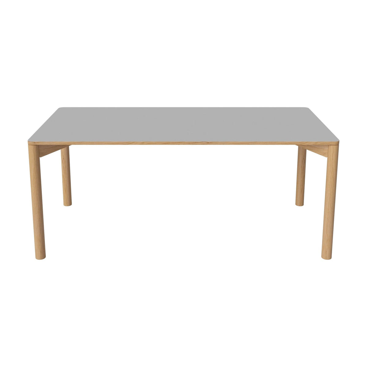 Bolia Pana eettafel 180x90 cm lichtgrijs fenix-laminaat, geolied eiken, 03-140-26_00047
