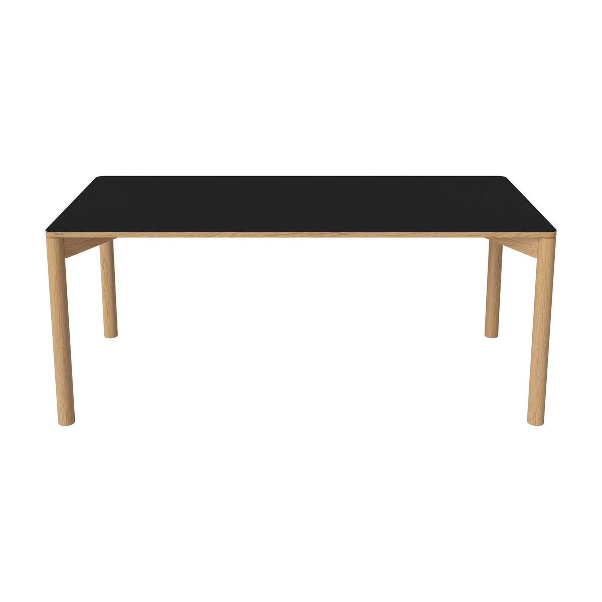 Bolia Pana eettafel 180x90 cm zwart fenix-laminaat, geolied eiken, 03-140-26_00048