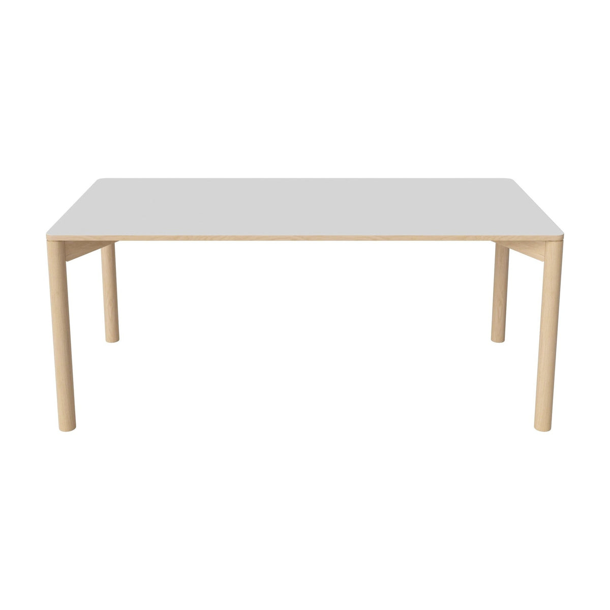 Bolia Pana eettafel 180x90 cm wit fenix-laminaat, wit gepigmenteerd geolied eiken, 03-140-26_00049