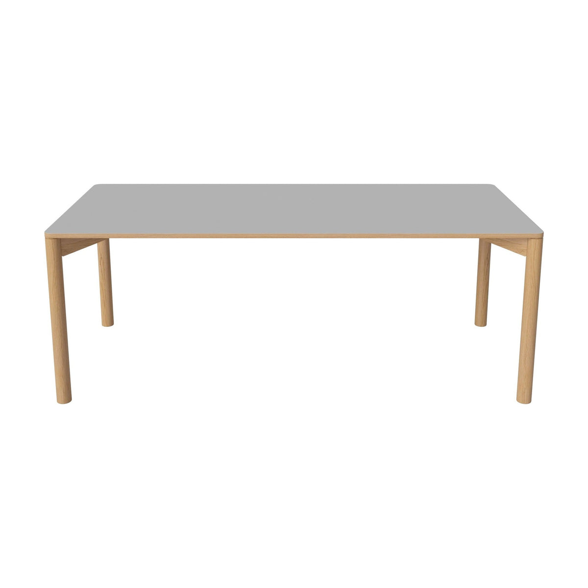 Bolia Pana eettafel 200x90 cm lichtgrijs fenix-laminaat, geolied eiken, 03-140-26_00054