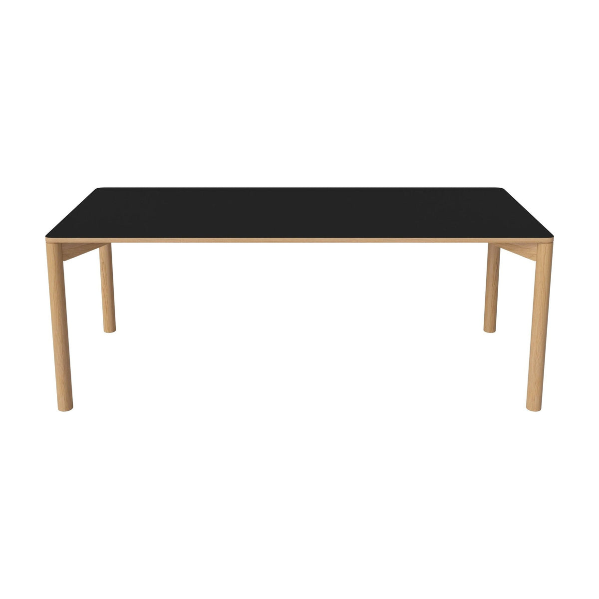 Bolia Pana eettafel 200x90 cm zwart fenix-laminaat, geolied eiken, 03-140-26_00055