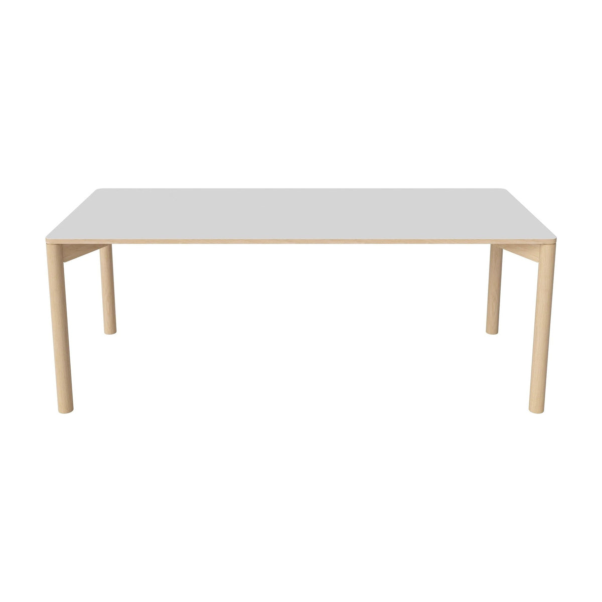 Bolia Pana eettafel 200x90 cm wit fenix-laminaat, wit gepigmenteerd geolied eiken, 03-140-26_00063