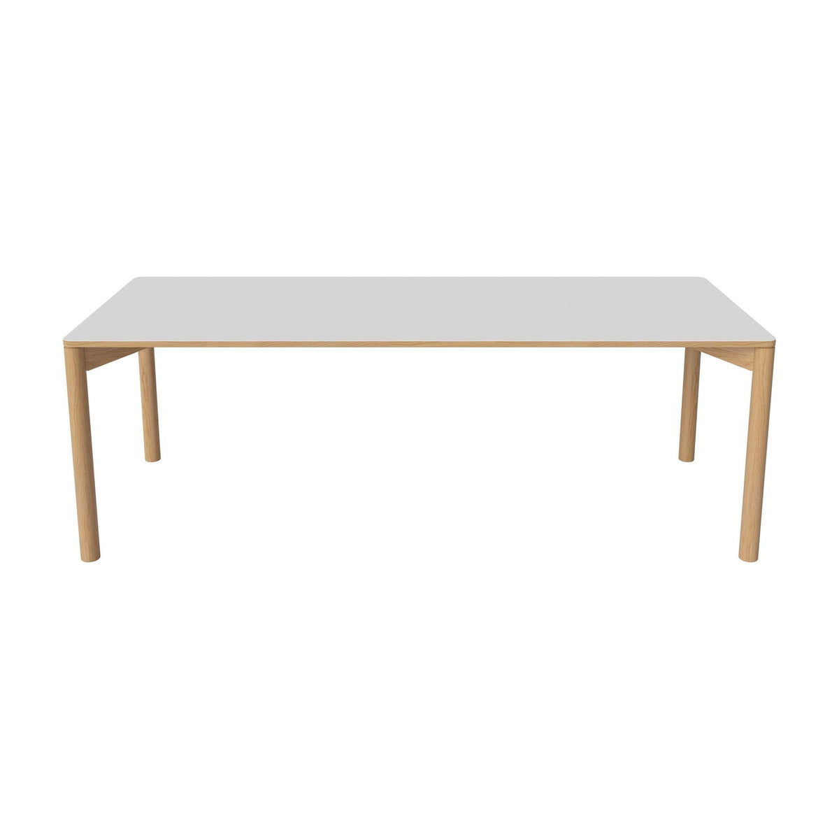Bolia Pana eettafel 220x90 cm wit fenix-laminaat, geolied eiken, 03-140-26_00067