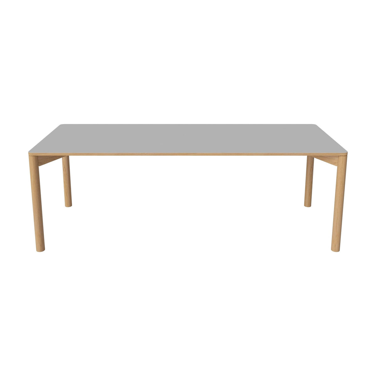 Bolia Pana eettafel 220x90 cm lichtgrijs fenix-laminaat, geolied eiken, 03-140-26_00068
