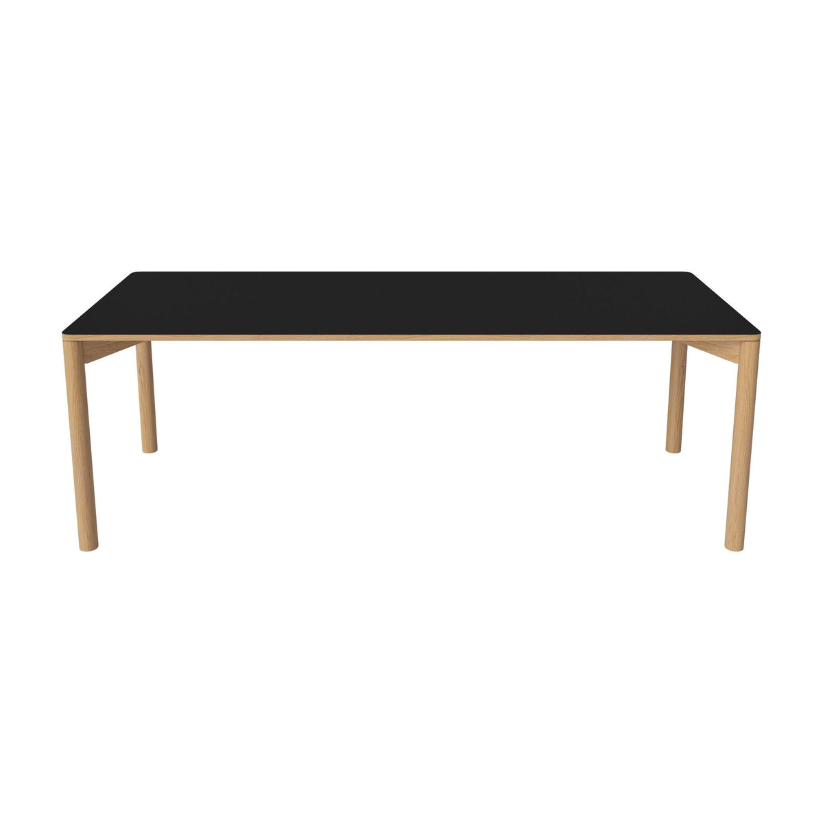 Bolia Pana eettafel 220x90 cm zwart fenix-laminaat, geolied eiken, 03-140-26_00069