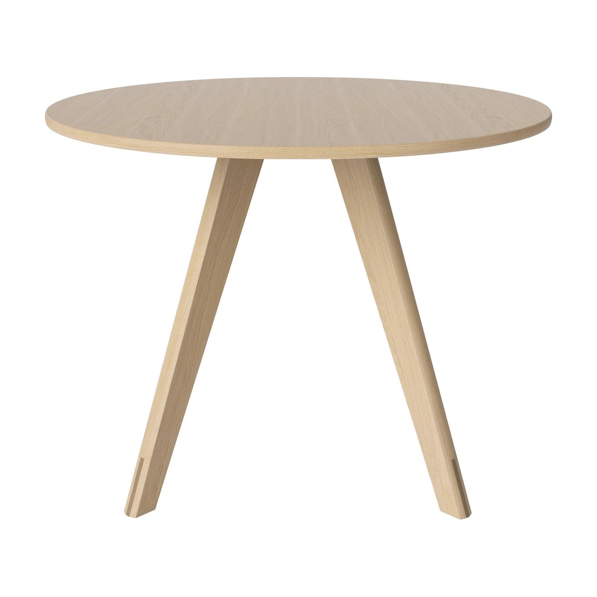 Bolia Soft Mood eettafel Ø100 cm wit gepigmenteerd geolied eiken, wit gepigmenteerd geolied eiken, 03-217-05_00009