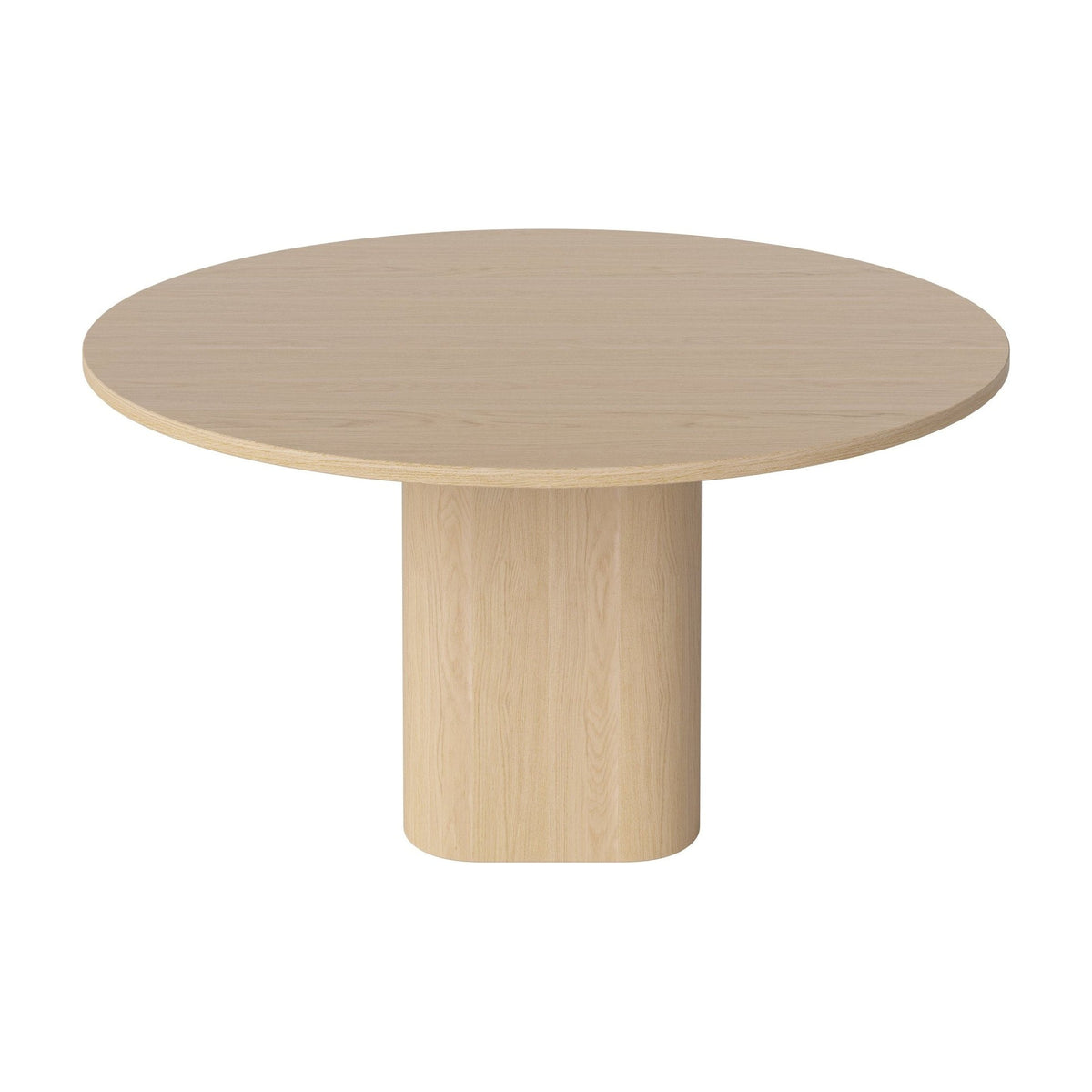 Bolia Eida houten eettafel rond Ø140 cm wit gepigmenteerd geolied eiken, 03-350-01_00002