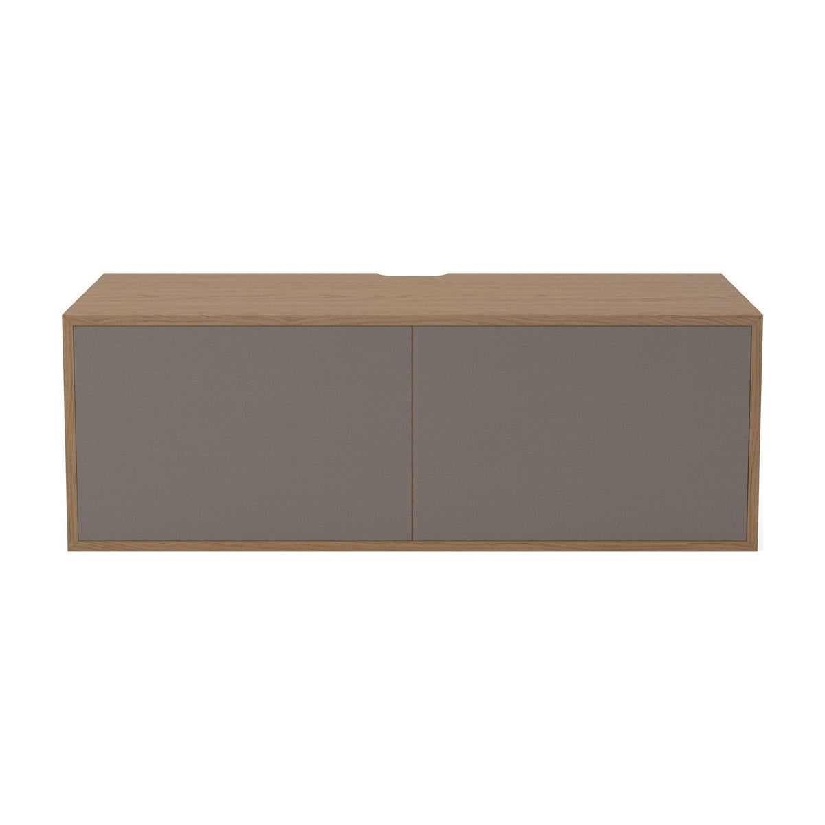 Bolia Case hifi-module medium diepte 35 cm grijze hifi-stof, grijze hifi-stof, geolied eiken, 04-007-75_6006271