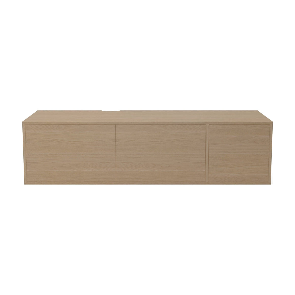 Bolia Case hifi-module large diepte 35 cm eiken, eiken, wit gepigmenteerd geolied eiken, 04-007-76_6006349
