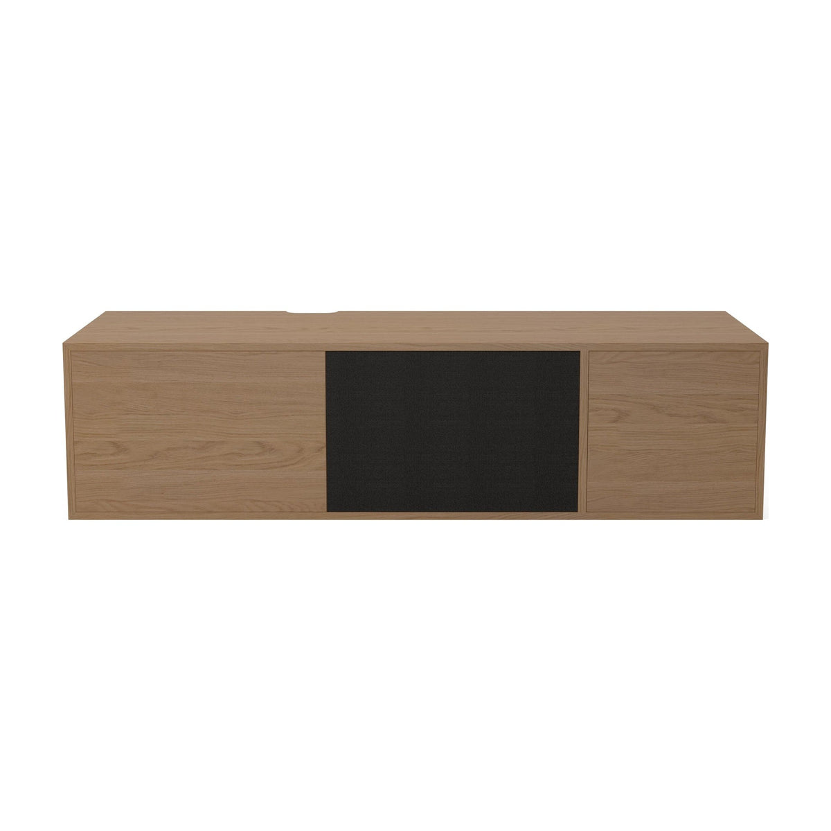Bolia Case hifi-module large diepte 35 cm eiken, zwarte stof, geolied eiken, 04-007-76_7335068