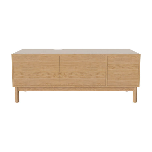 Bolia Case hifi-meubel large op onderstel diepte 48 cm geolied eiken, links eiken, rechts eiken, geolied eiken, 04-007-88_13100972