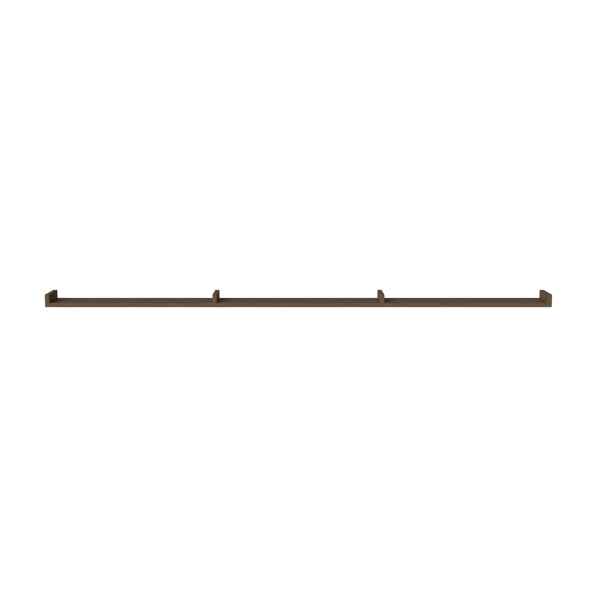 Bolia Display wandplank 234 cm donker geolied eiken, symmetrisch, 04-008-10_00003