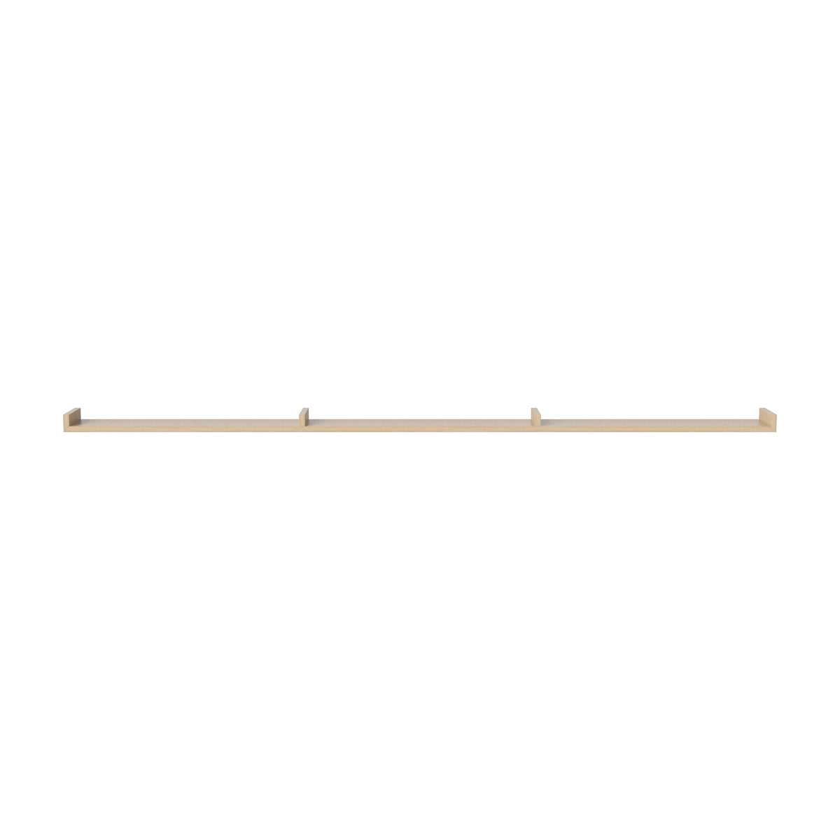 Bolia Display wandplank 234 cm wit gepigmenteerd geolied eiken, symmetrisch, 04-008-10_15934778