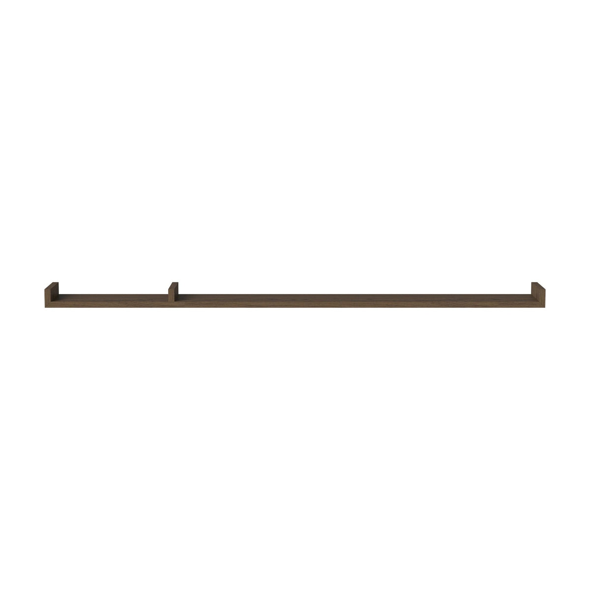 Bolia Display wandplank 157 cm donker geolied eiken, asymmetrisch links, 04-008-11_00003