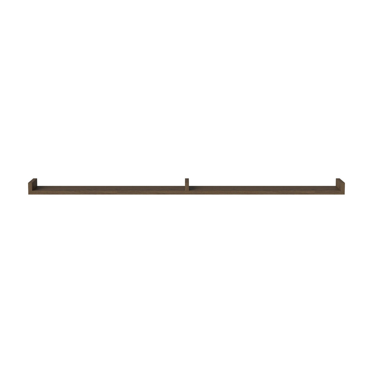 Bolia Display wandplank 157 cm donker geolied eiken, symmetrisch, 04-008-11_00005