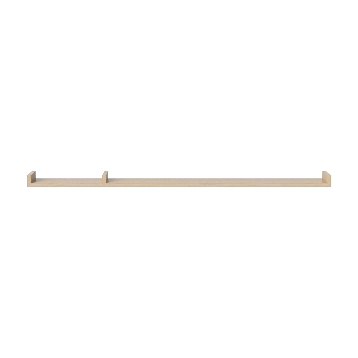 Bolia Display wandplank 157 cm wit gepigmenteerd geolied eiken, asymmetrisch links, 04-008-11_15934774