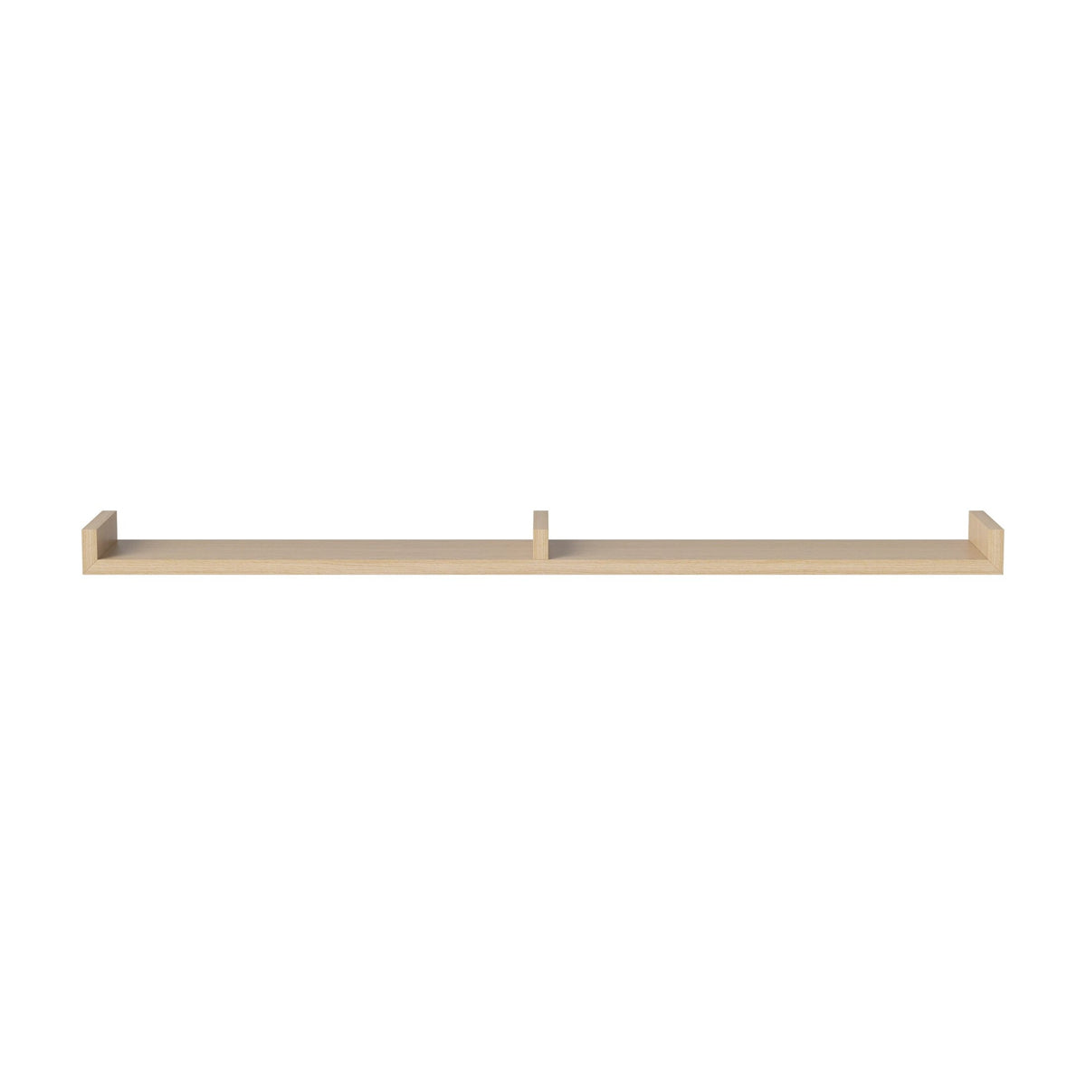 Bolia Display wandplank 120 cm wit gepigmenteerd geolied eiken, symmetrisch, 04-008-14_00006